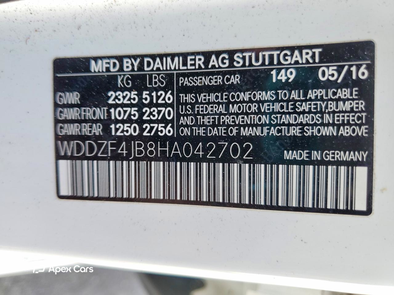 Mercedes-Benz E-klasse 2017