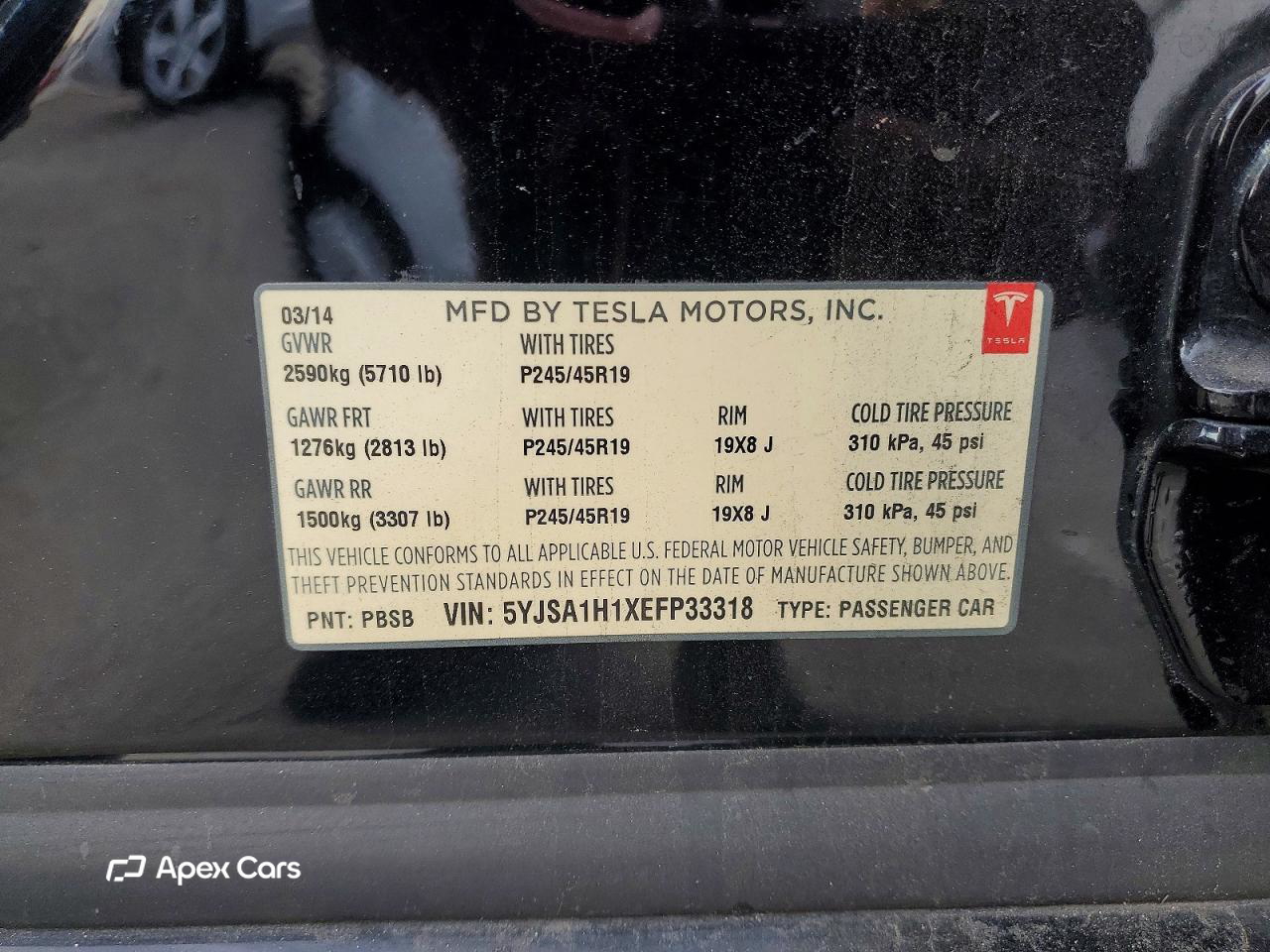 Tesla Model S 2014