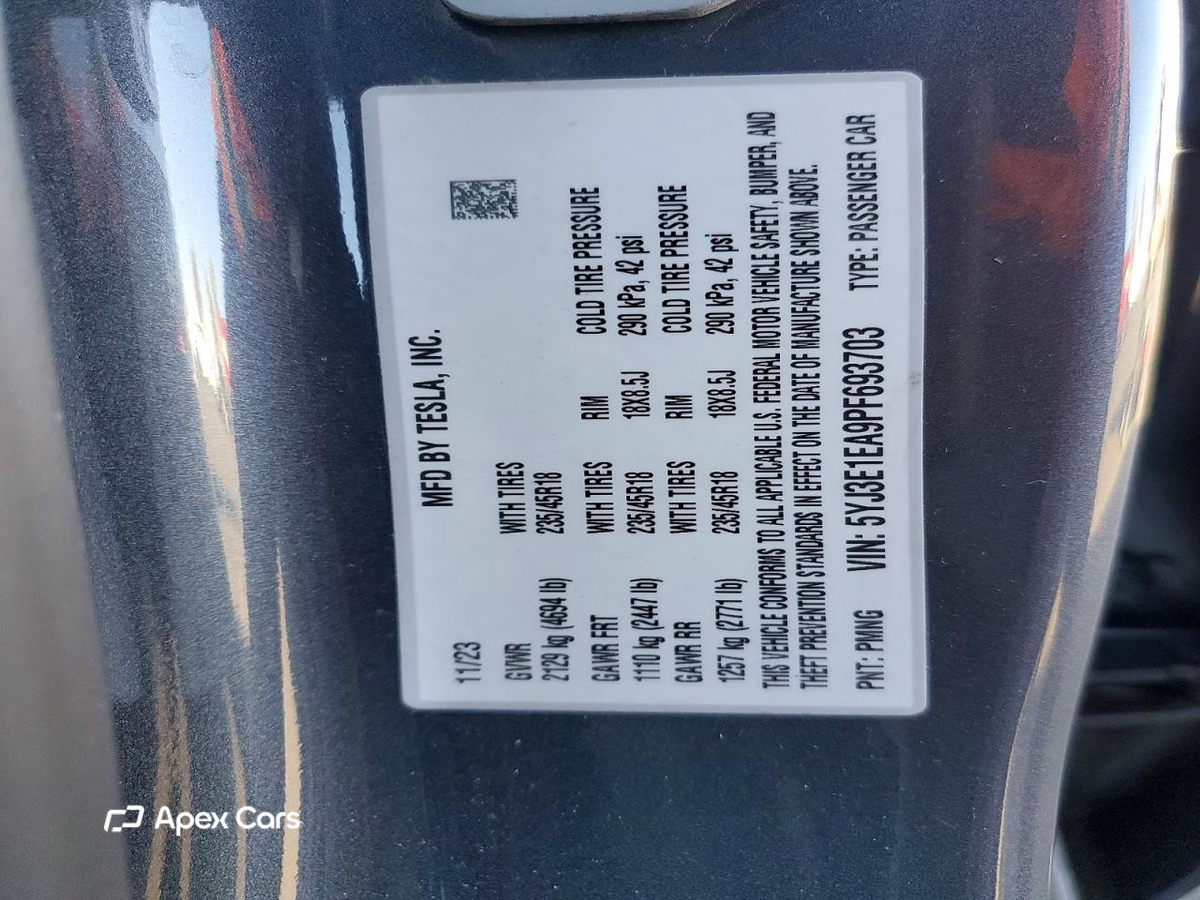 Tesla Model 3 2023