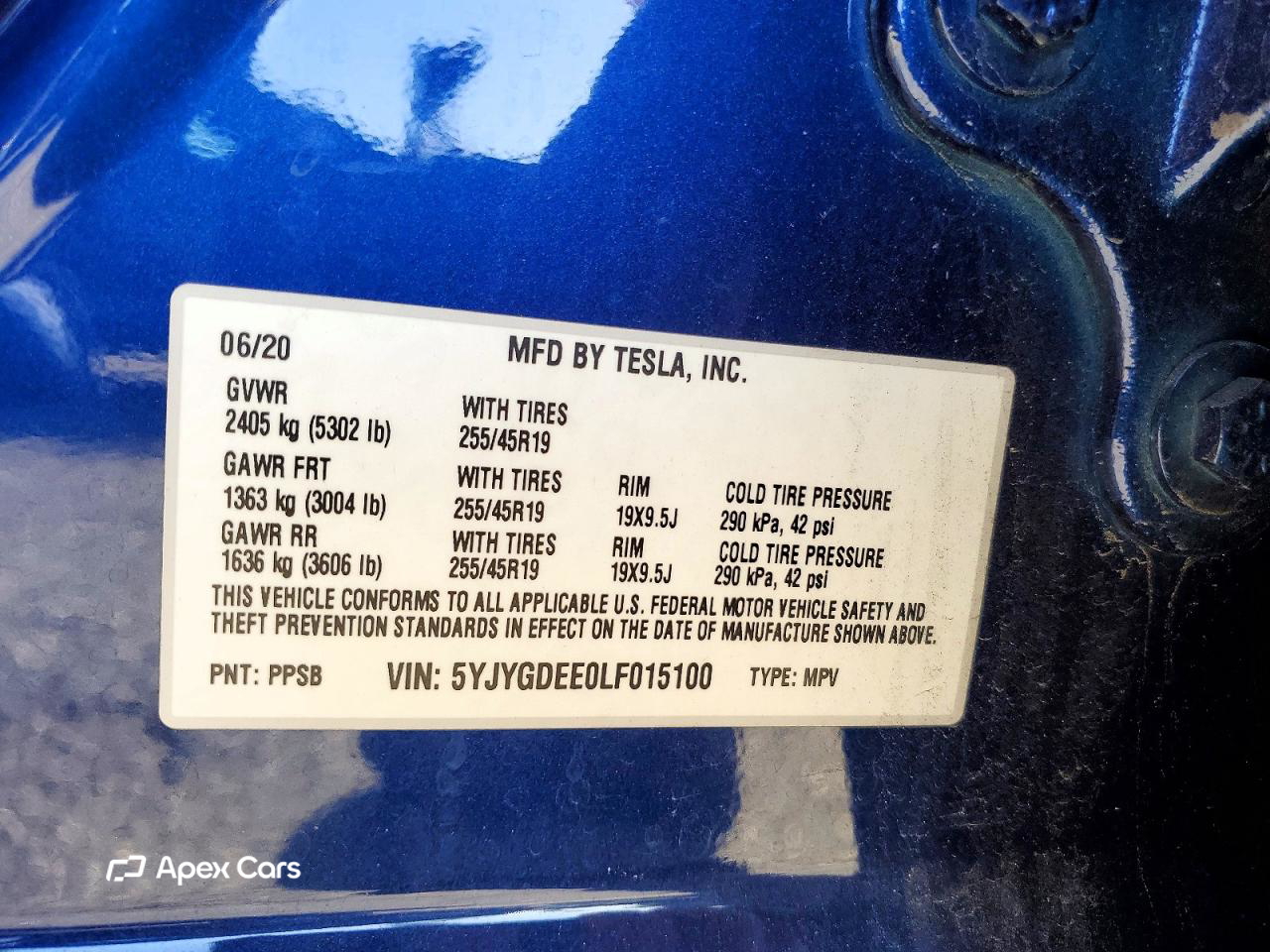Tesla Model Y 2020