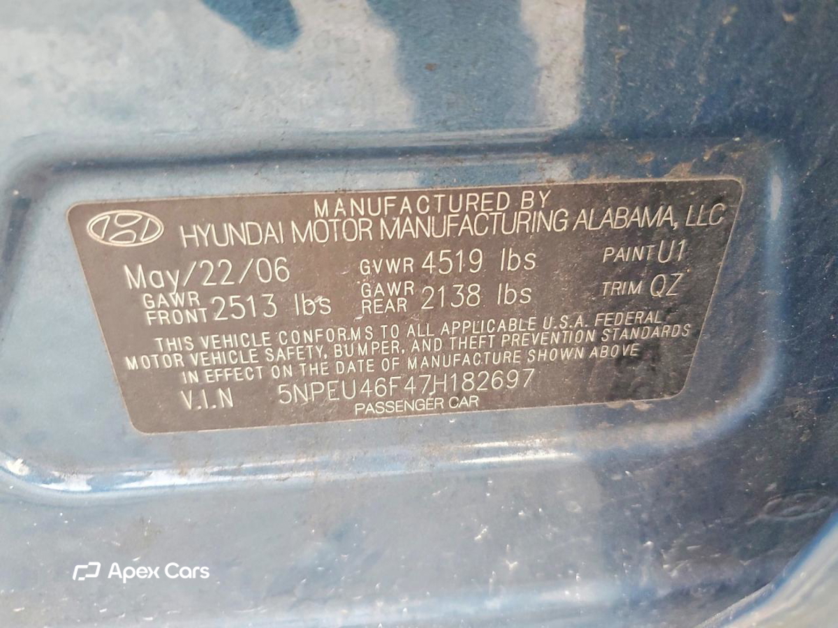 Hyundai Sonata 2007