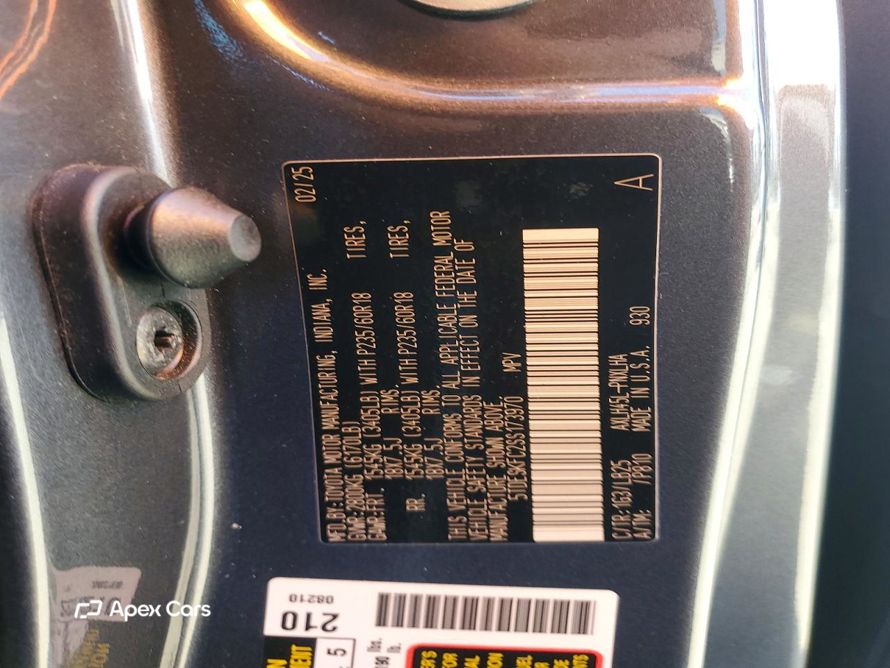 Toyota Sienna 2025