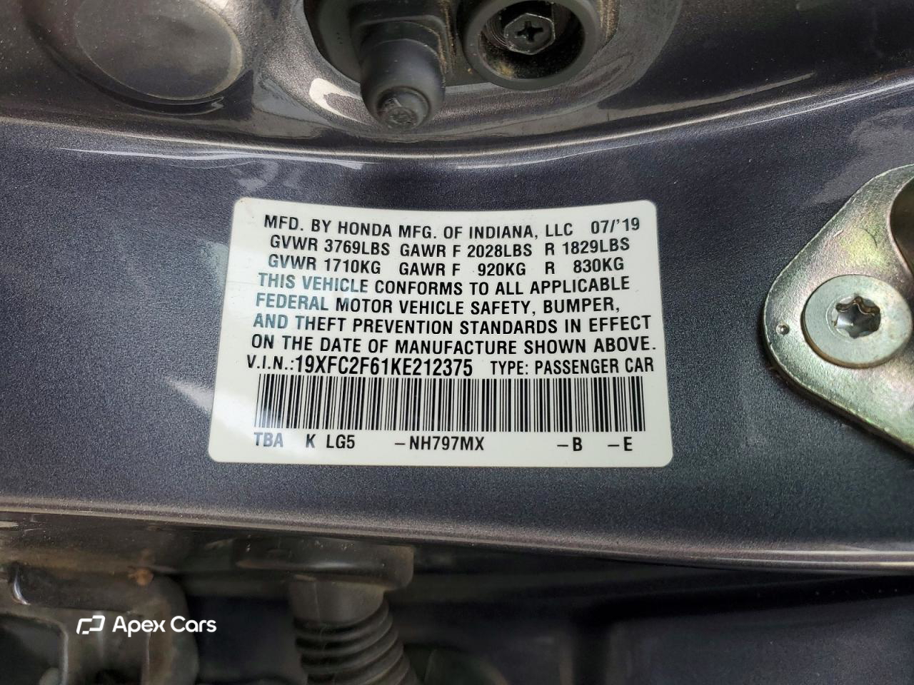 Honda Civic 2019