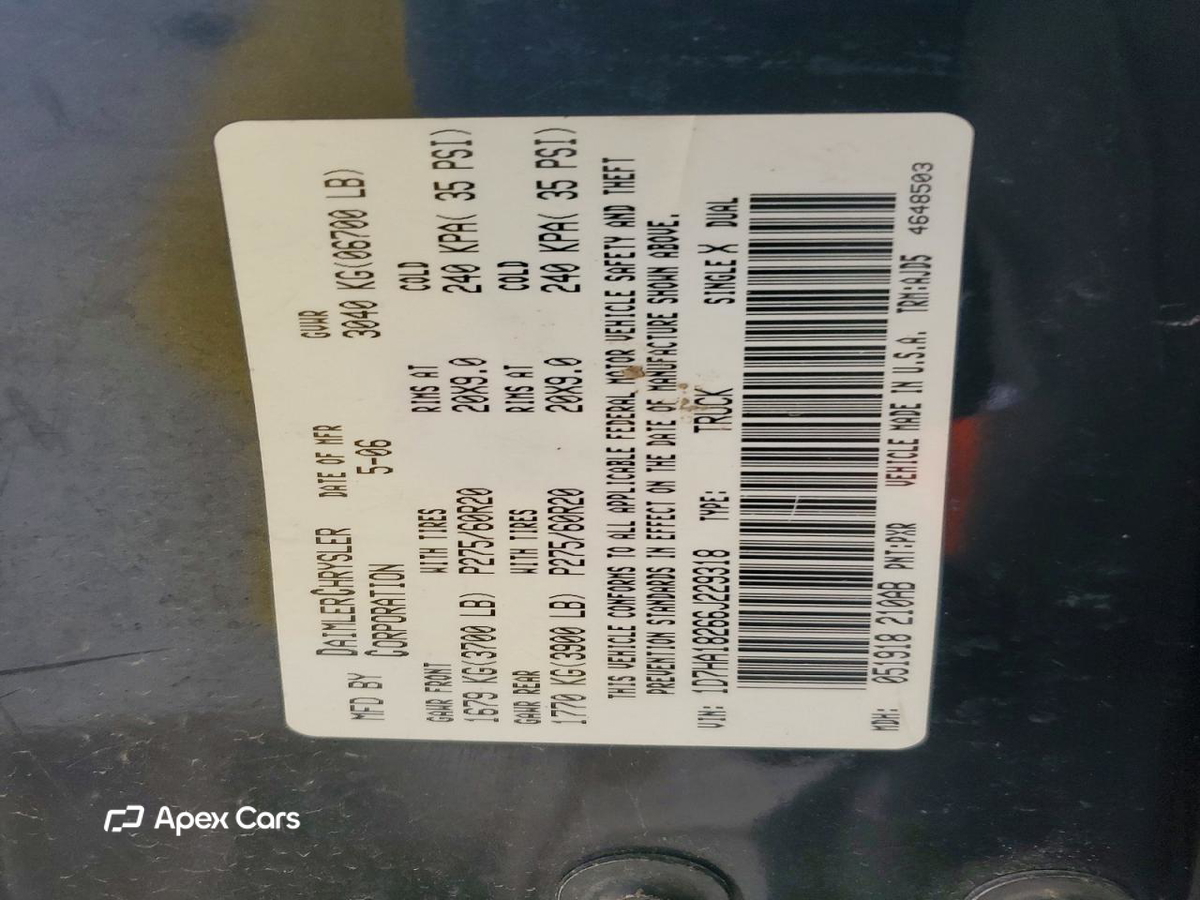 Dodge RAM 2006