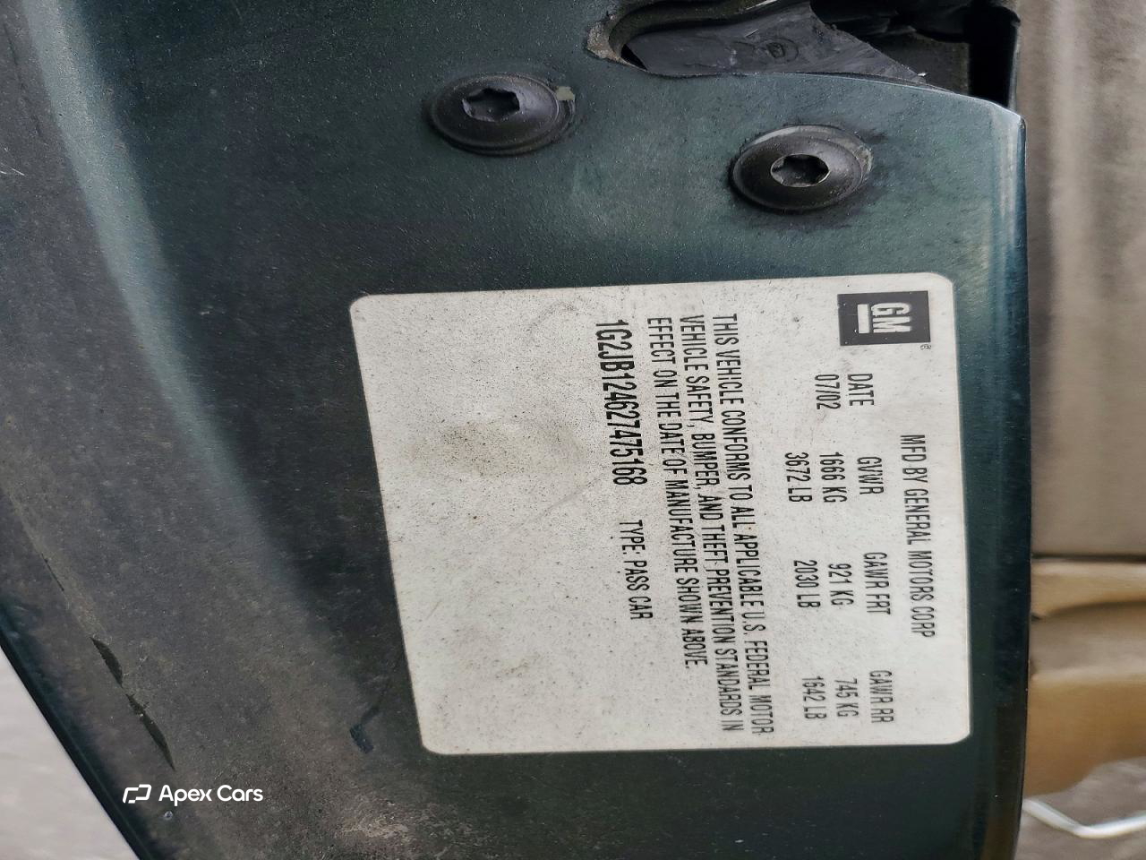 Pontiac Sunfire 2002