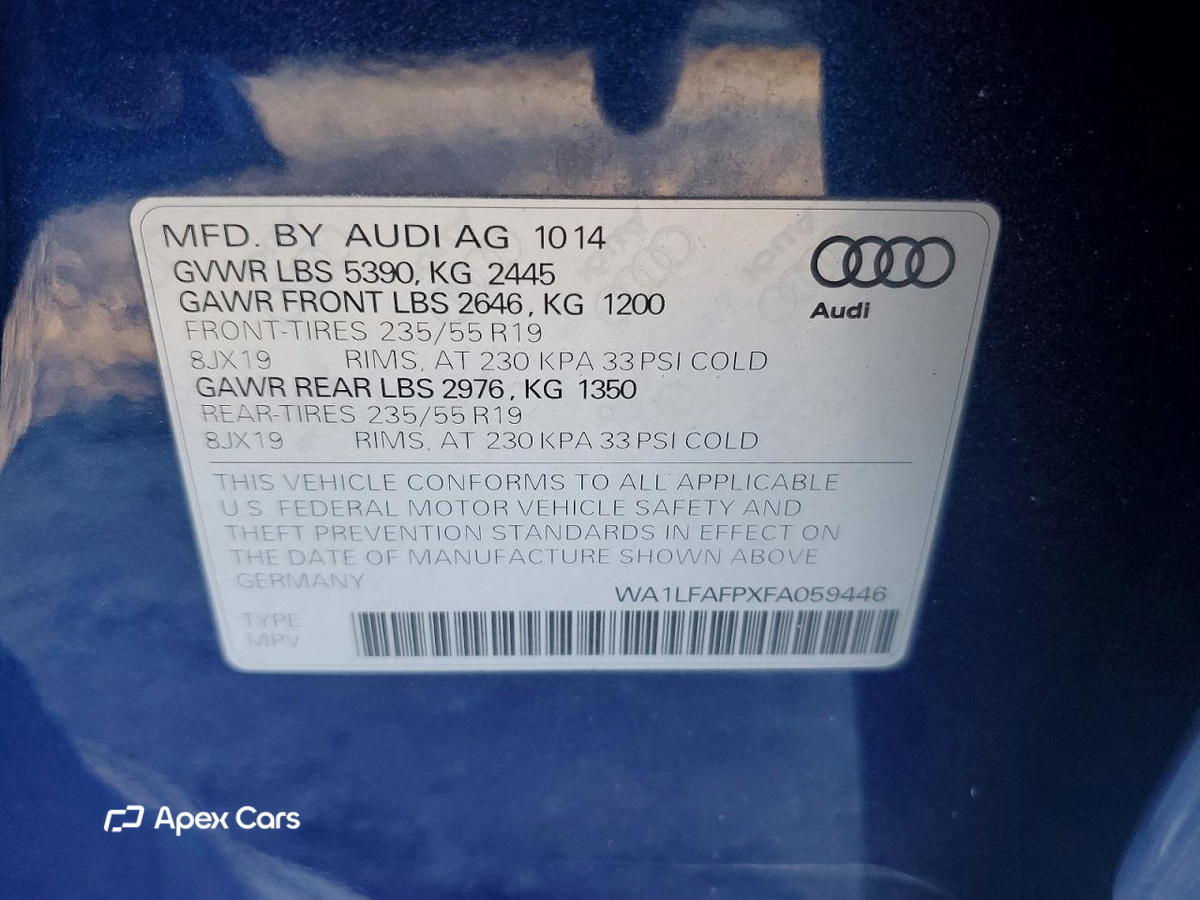 Audi Q5 2015