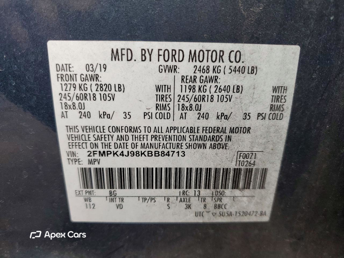 Ford Edge 2019