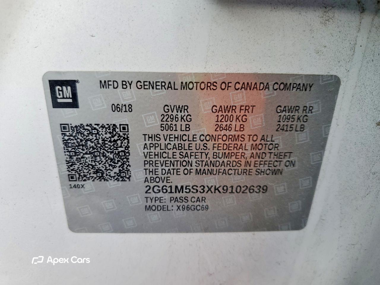 Cadillac XTS 2019