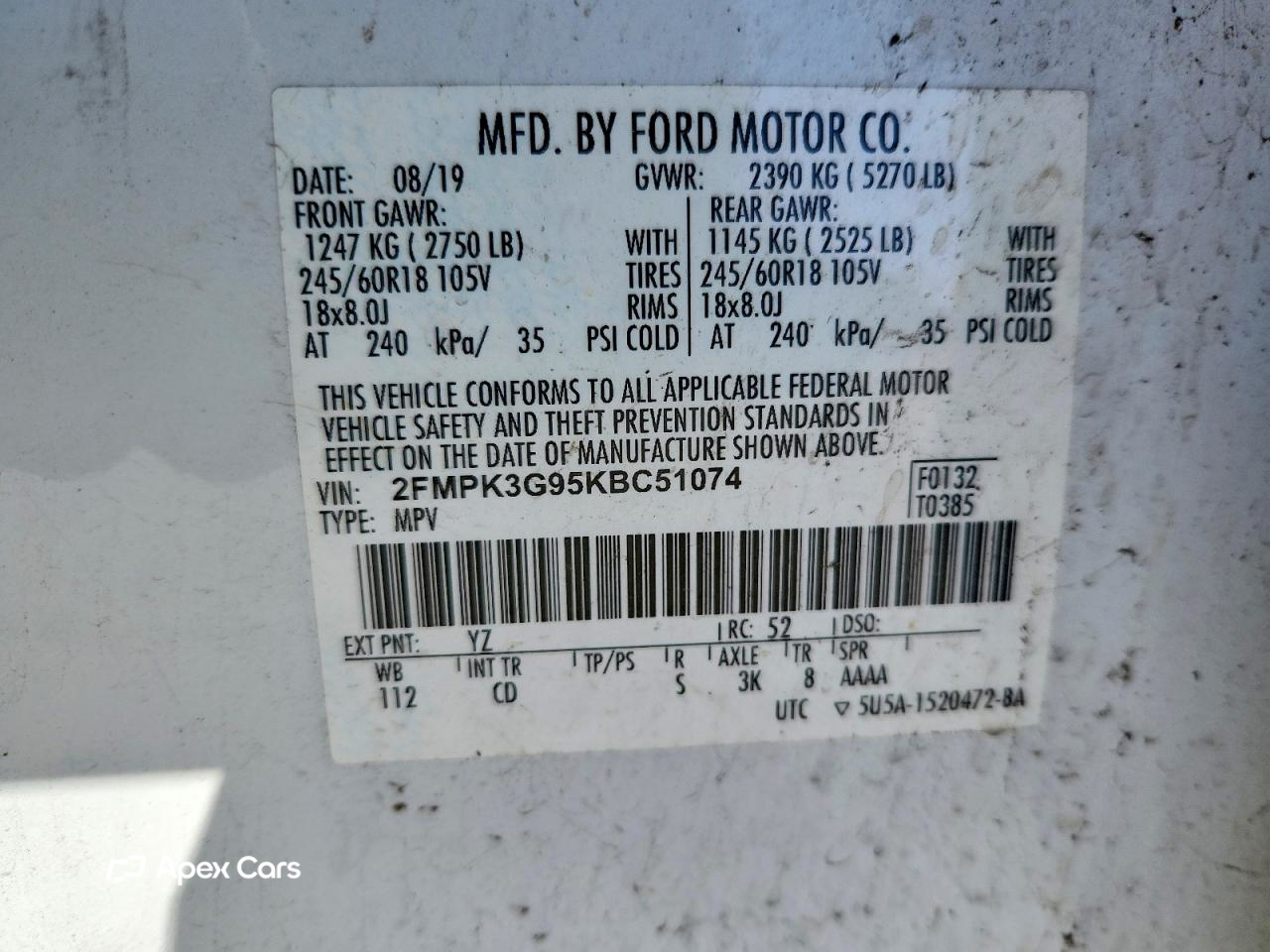 Ford Edge 2019