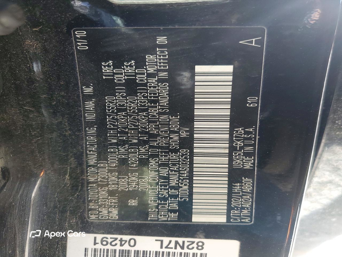 Toyota Sequoia 2010