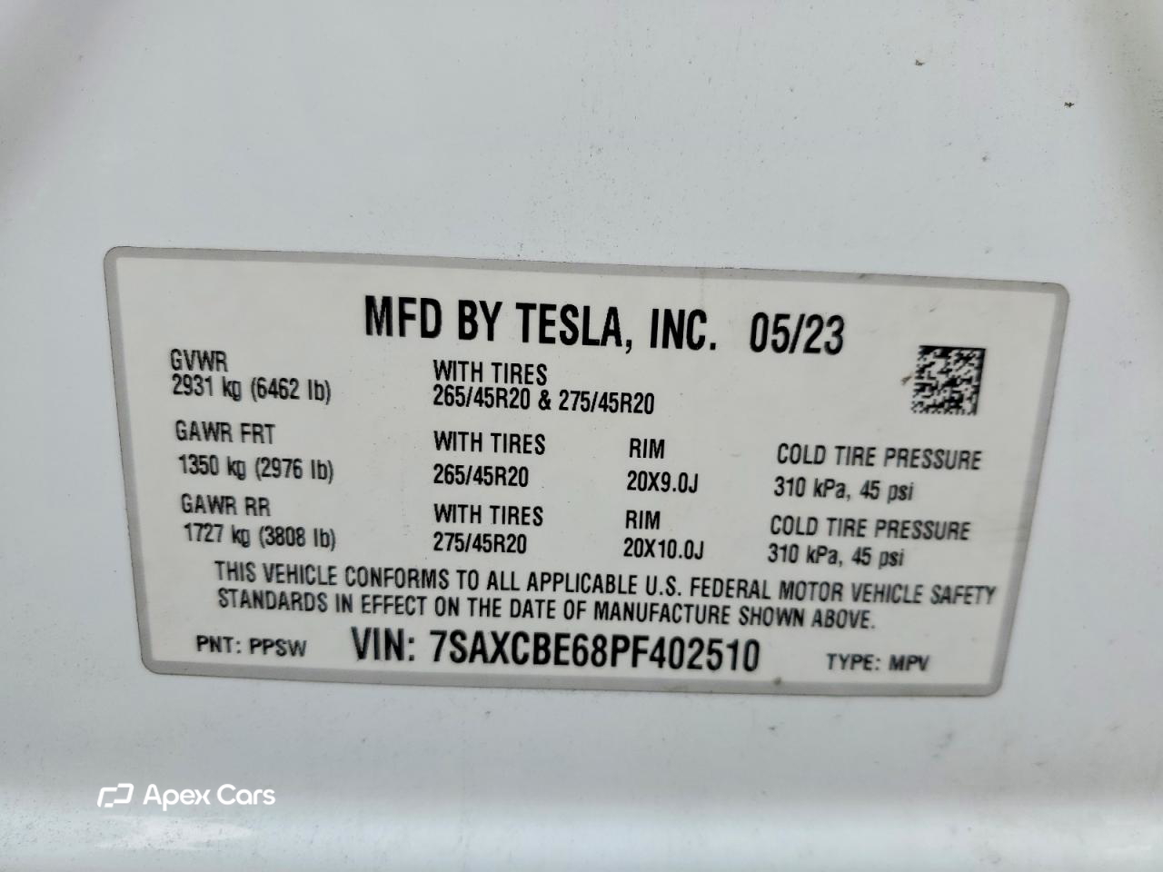 Tesla Model X 2023