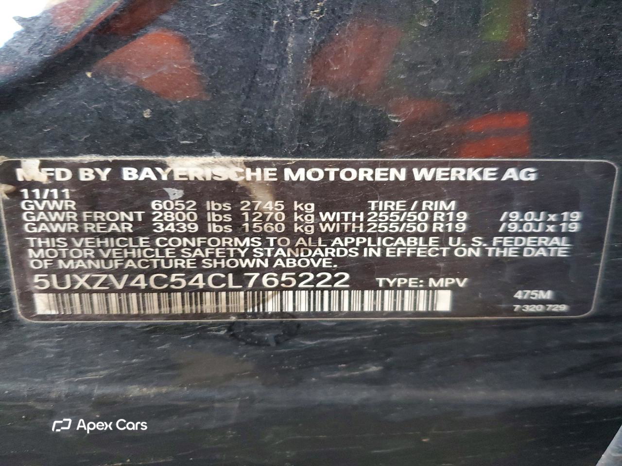 BMW X5 2012
