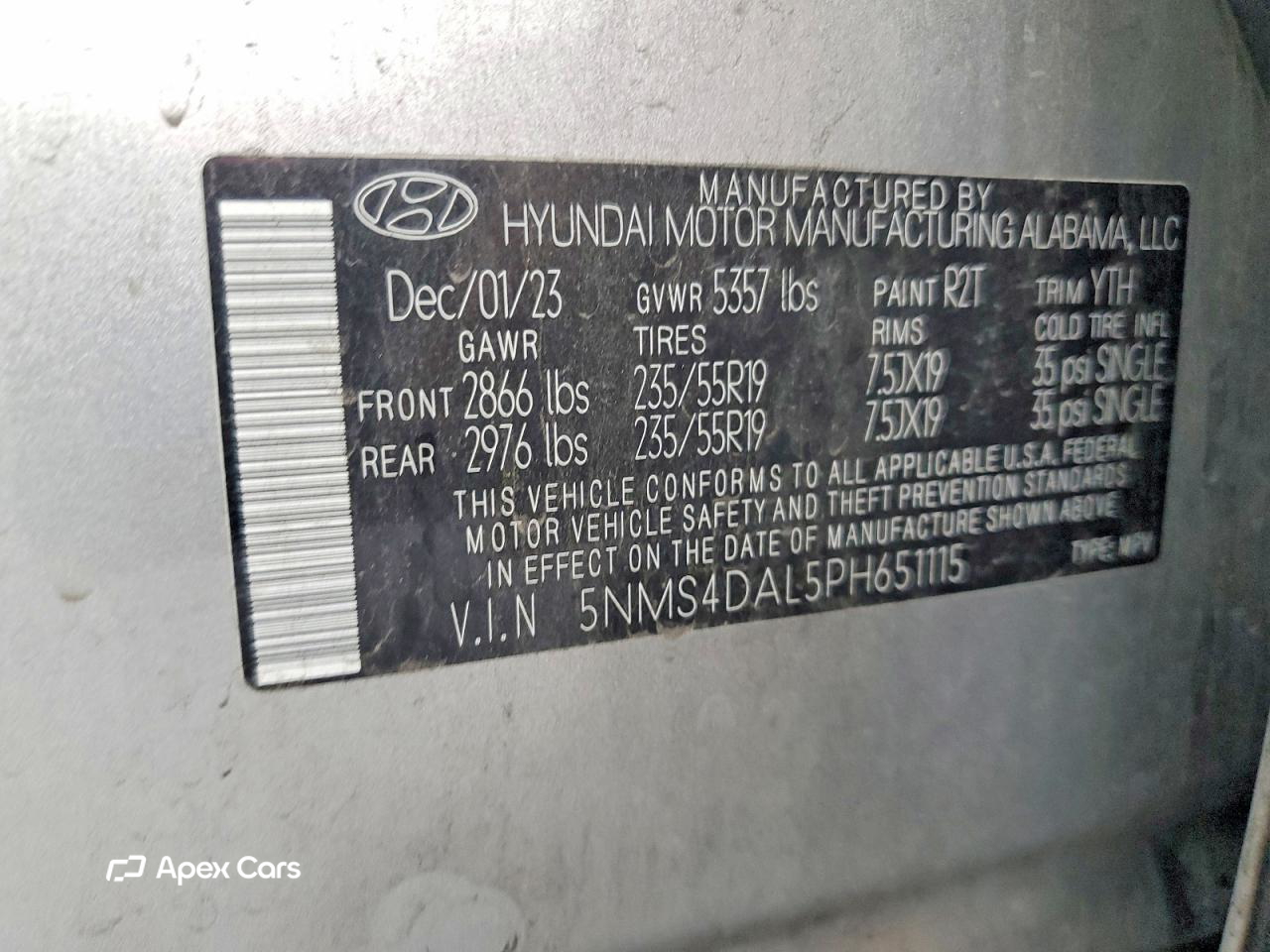 Hyundai Santa Fe 2023