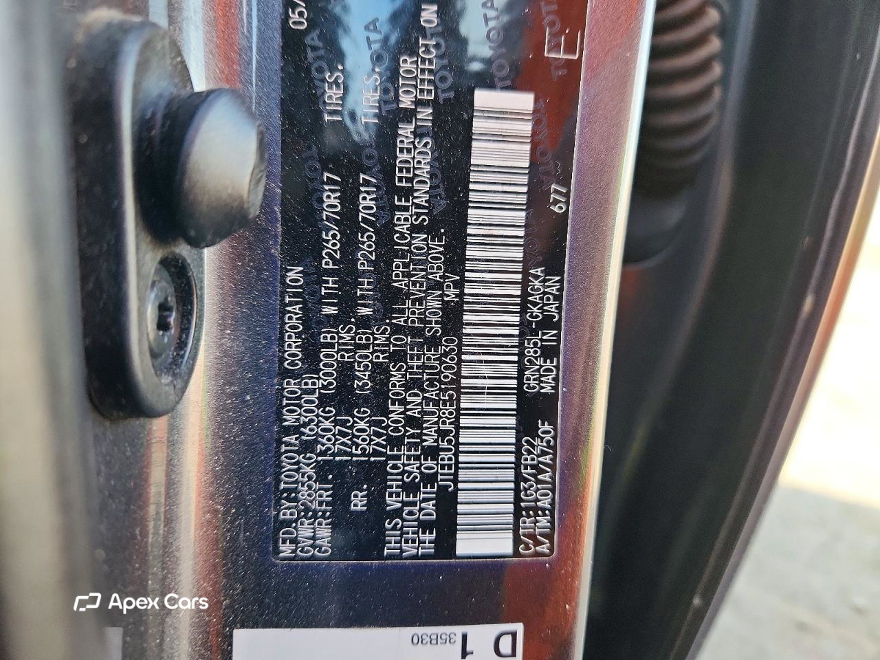 Toyota 4Runner 2014