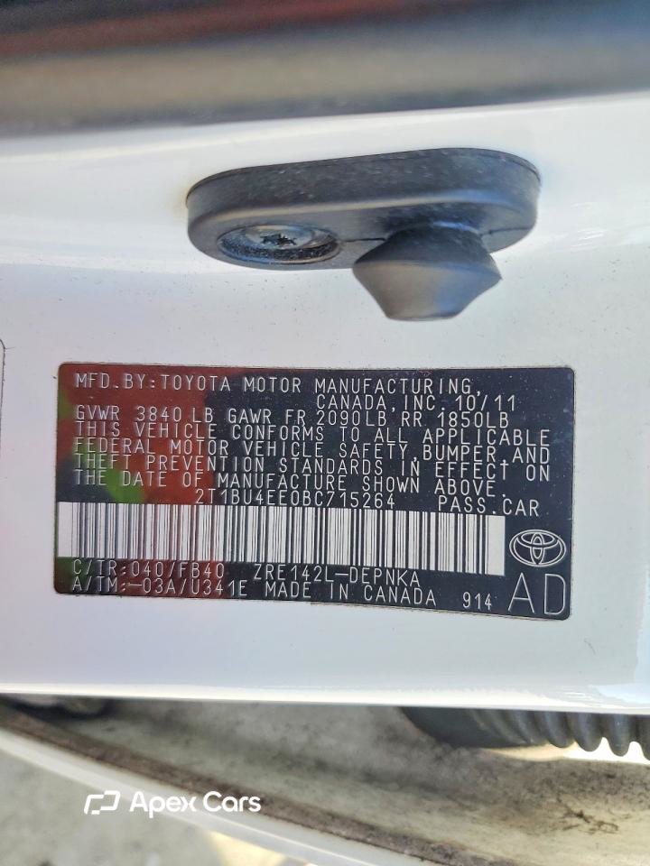 Toyota Corolla 2011
