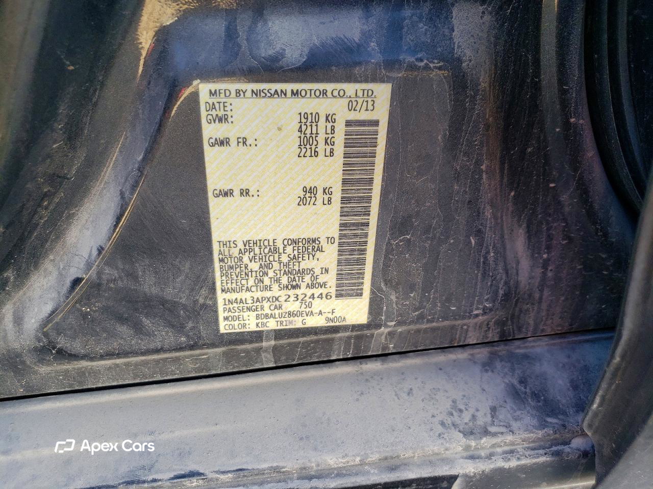 Nissan Altima 2013