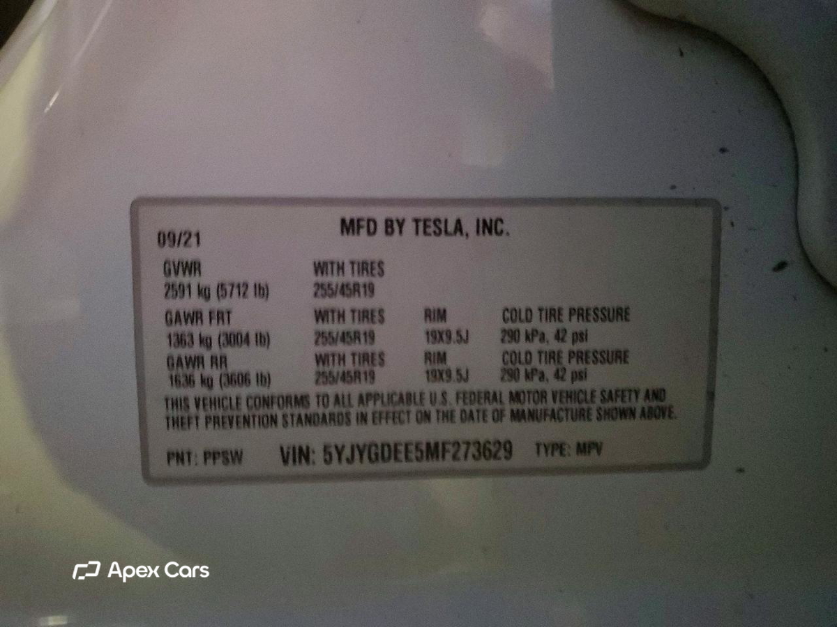 Tesla Model Y 2021