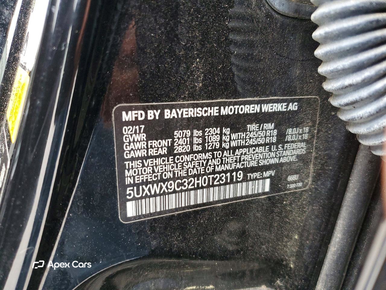 BMW X3 2017