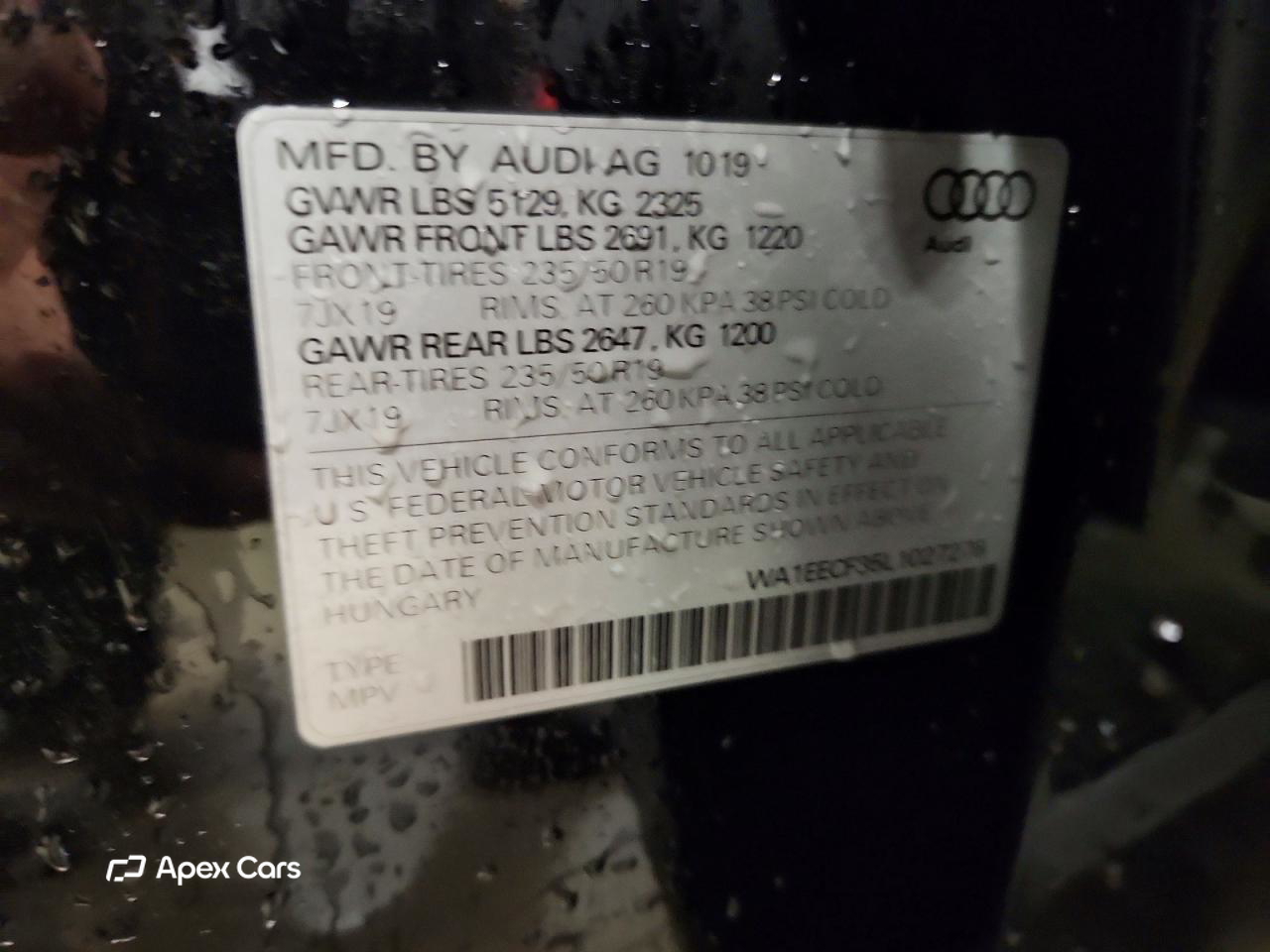 Audi Q3 2020