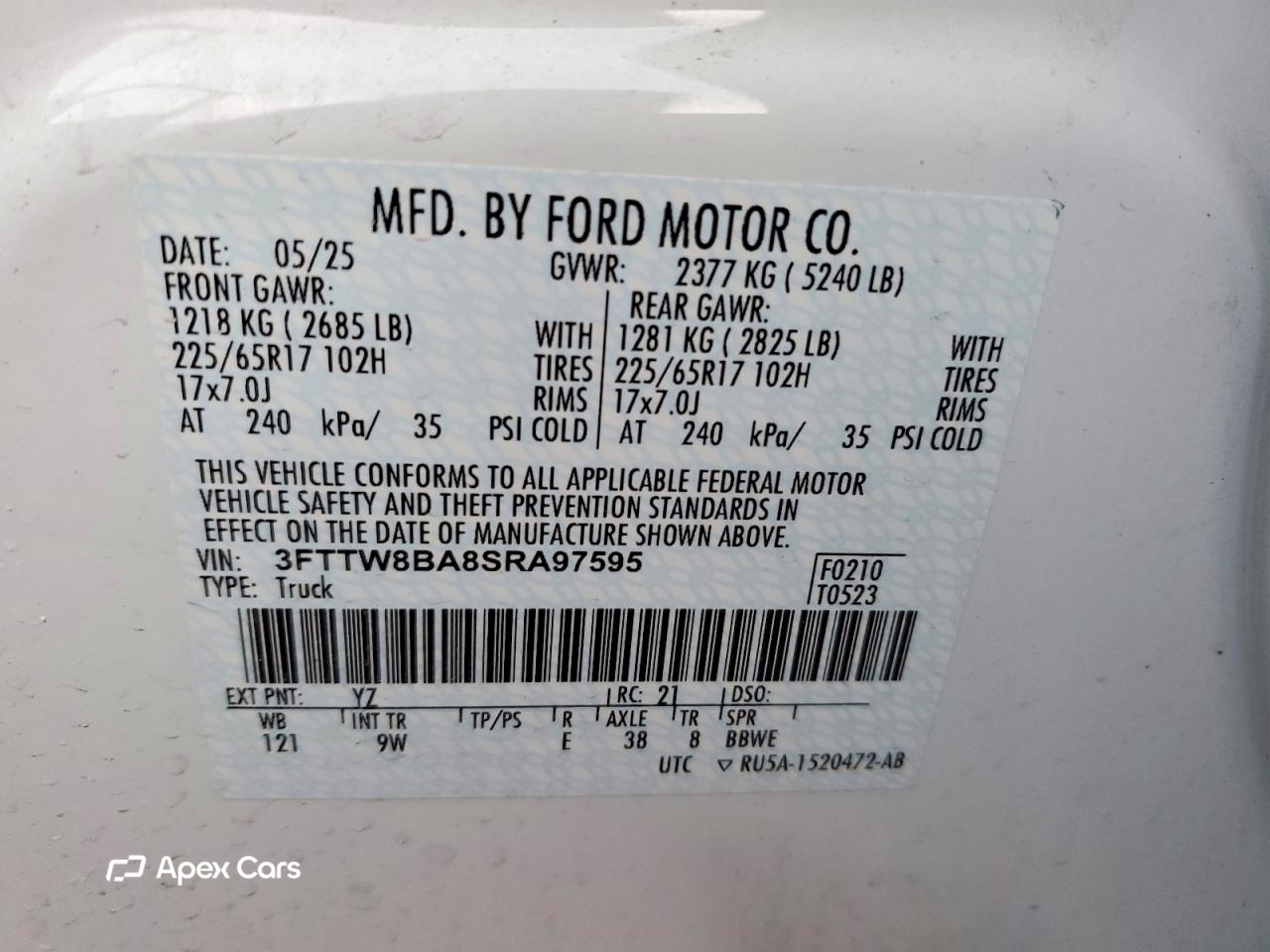 Ford Maverick 2025