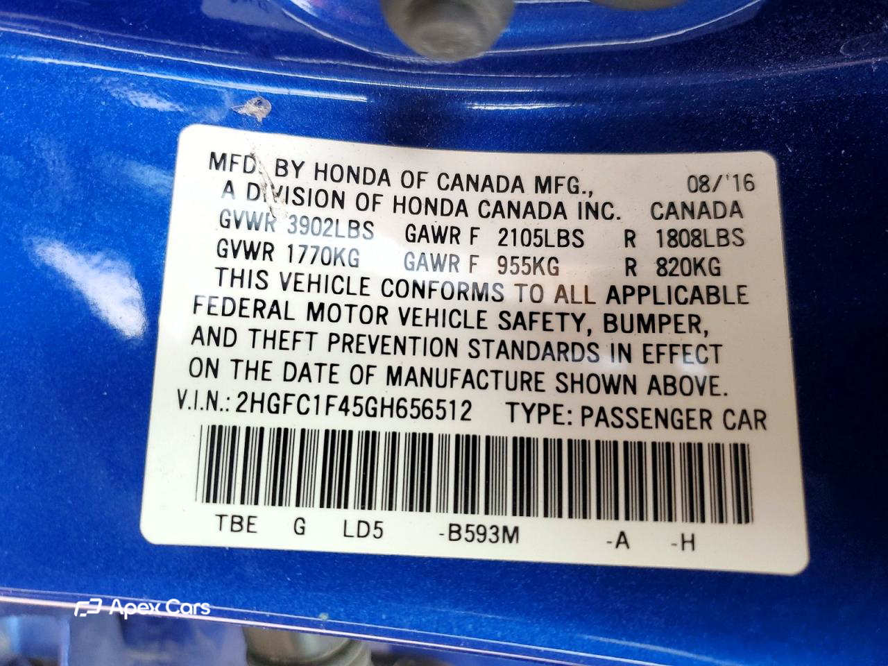 Honda Civic 2016