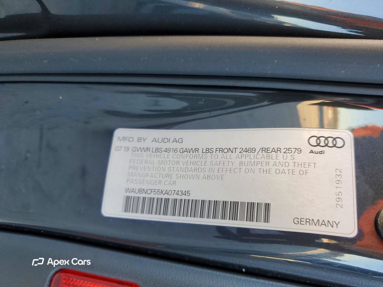 Audi A5 2019