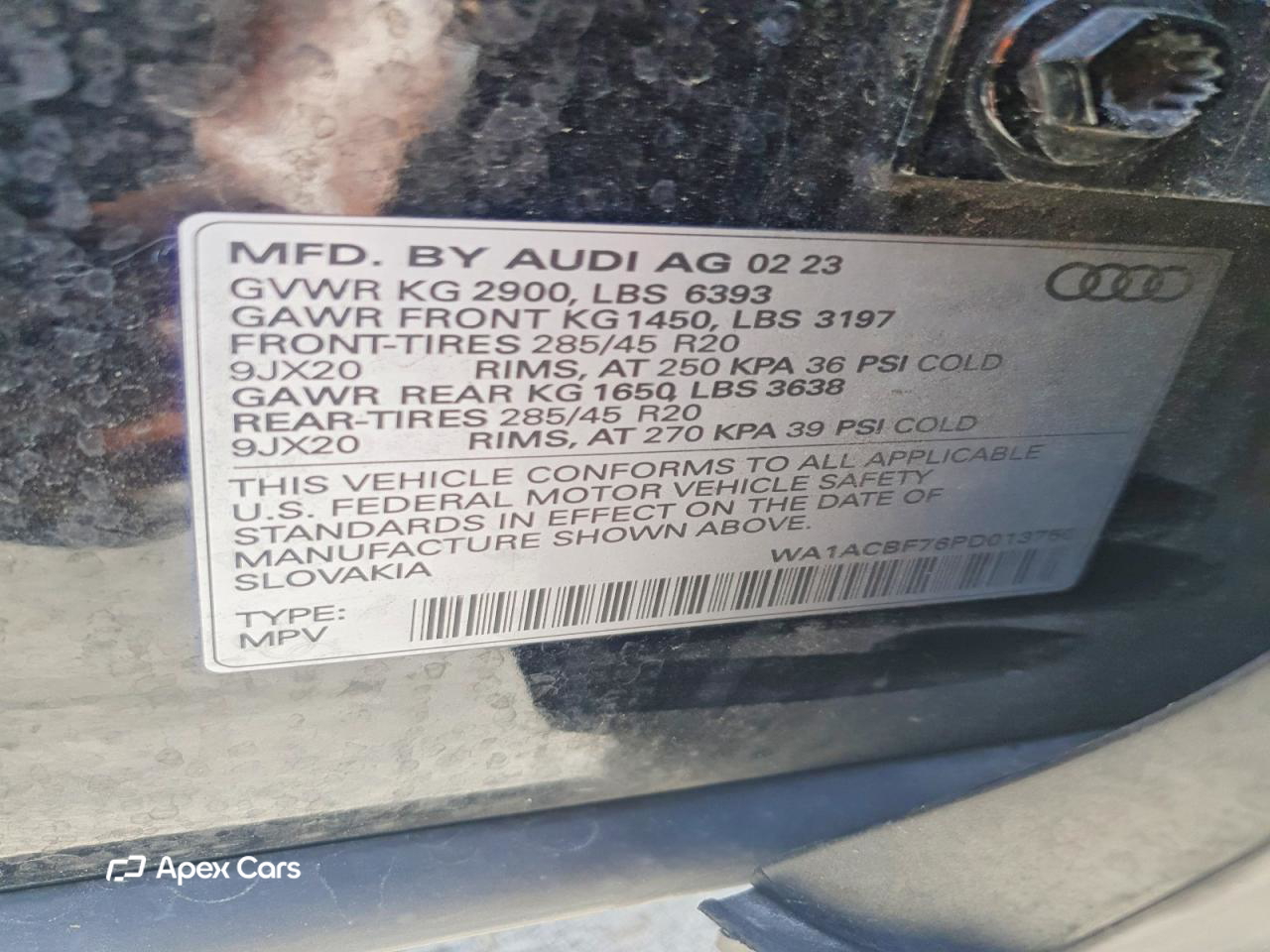 Audi Q7 2023