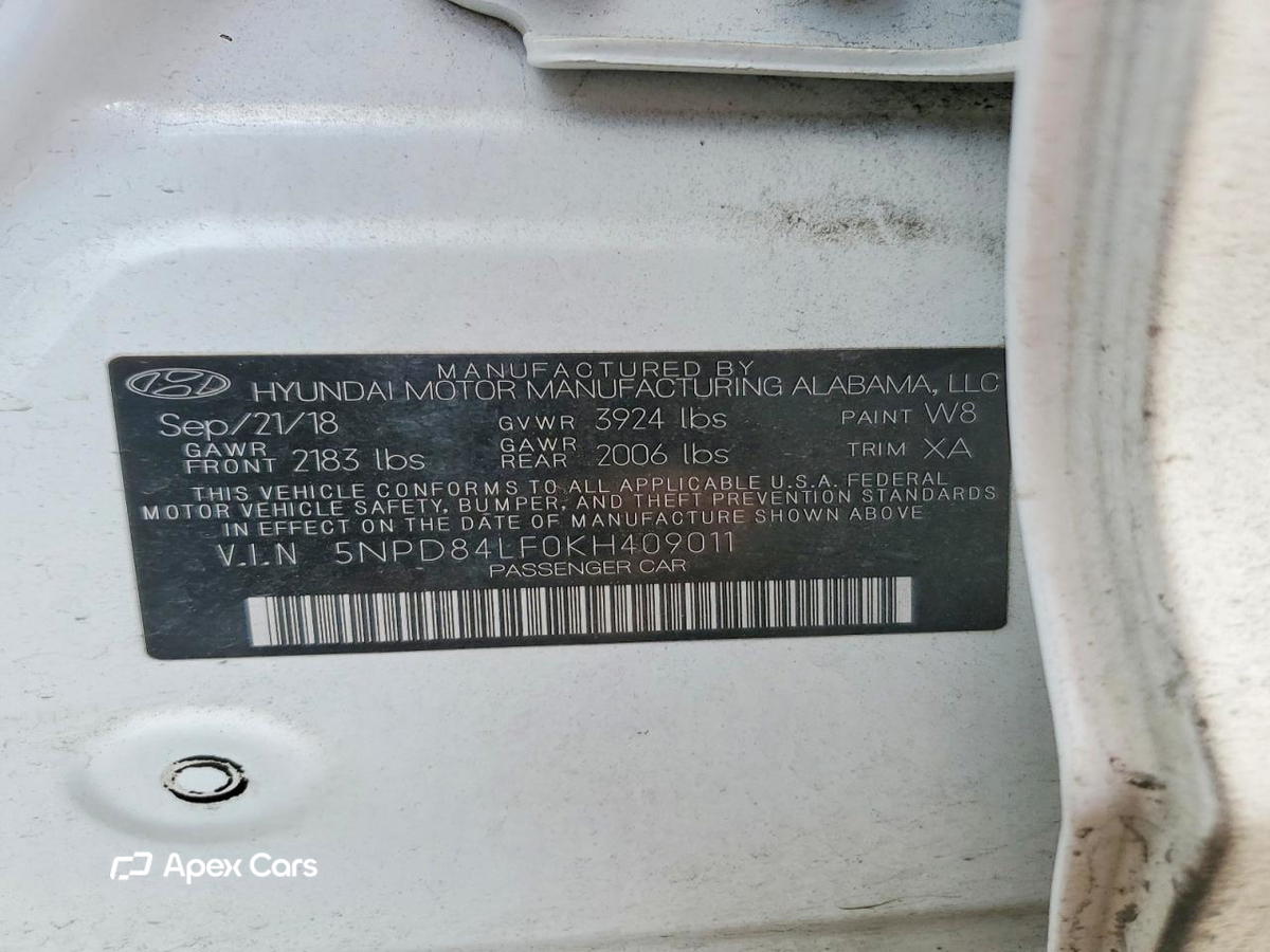 Hyundai Elantra 2019