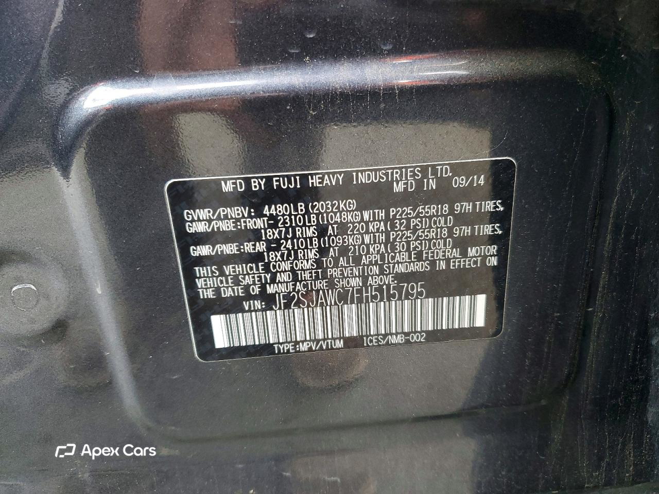 Subaru Forester 2015