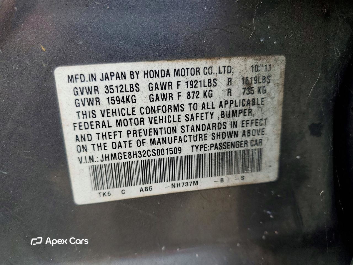 Honda Fit 2012