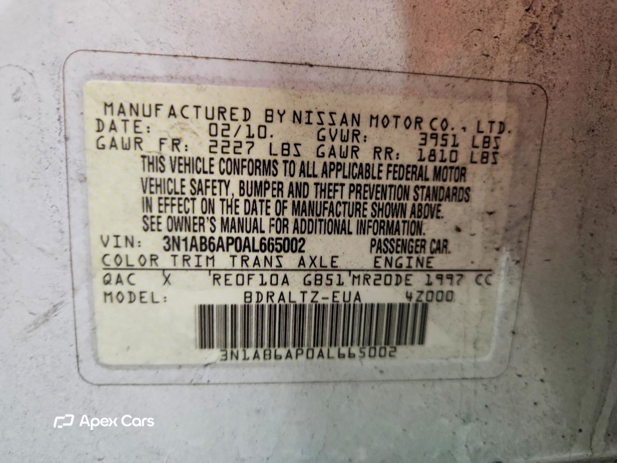 Nissan Sentra 2010