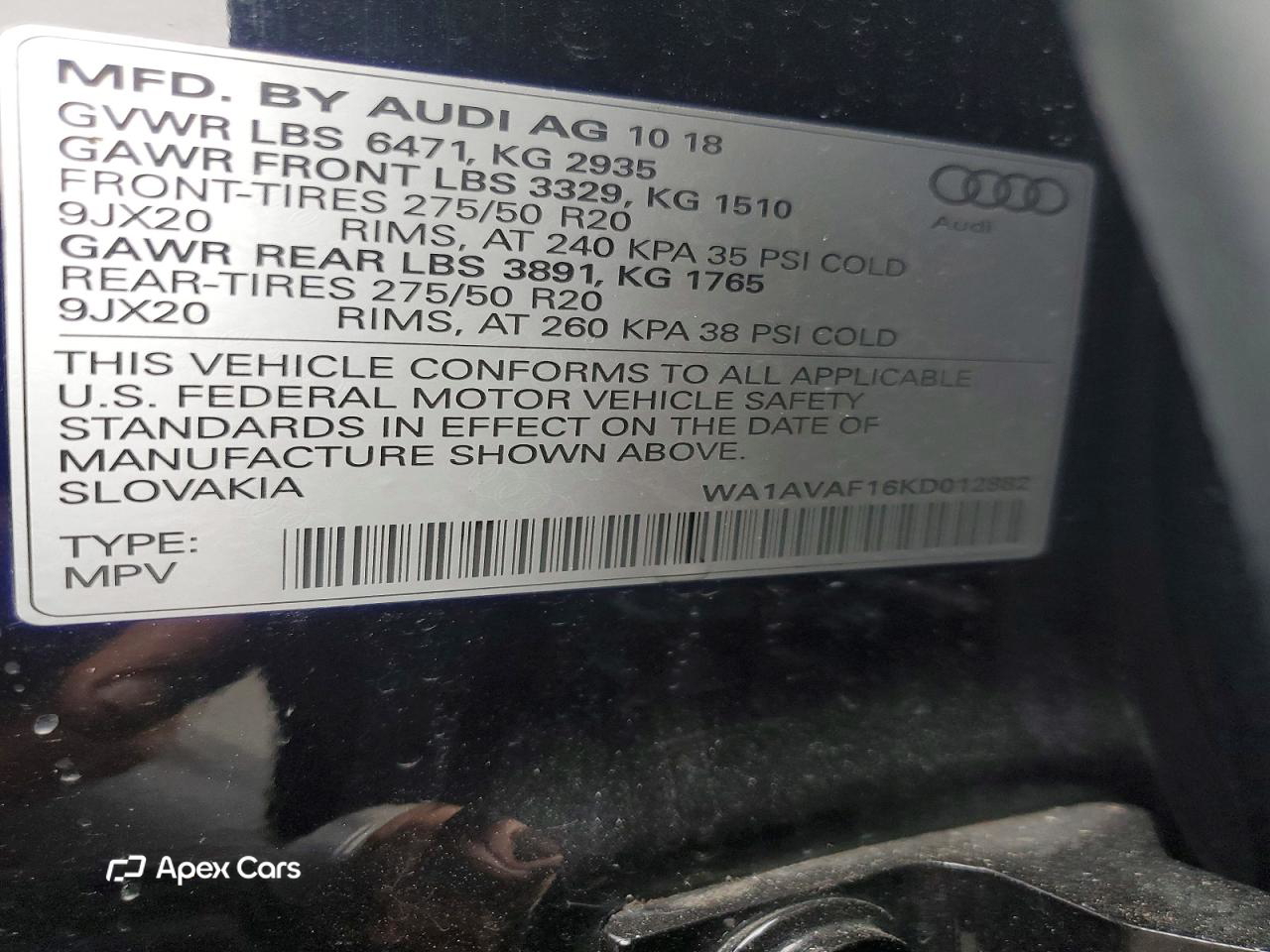 Audi Q8 2019