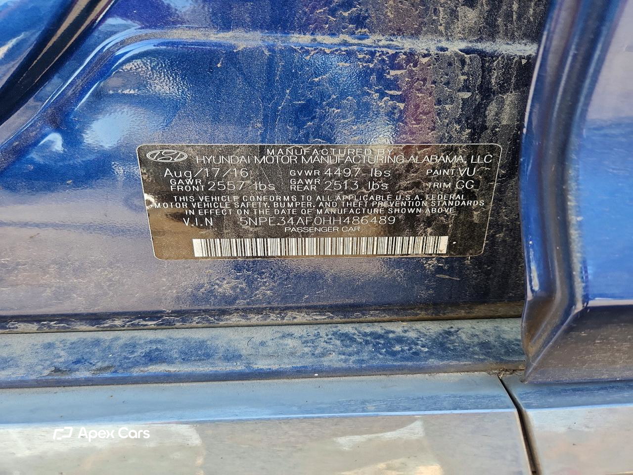 Hyundai Sonata 2017