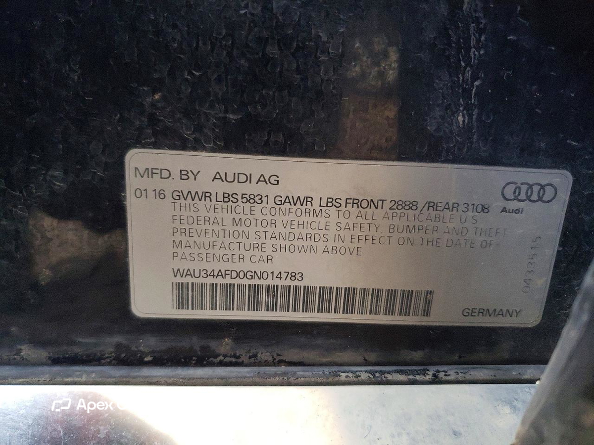 Audi A8 2016