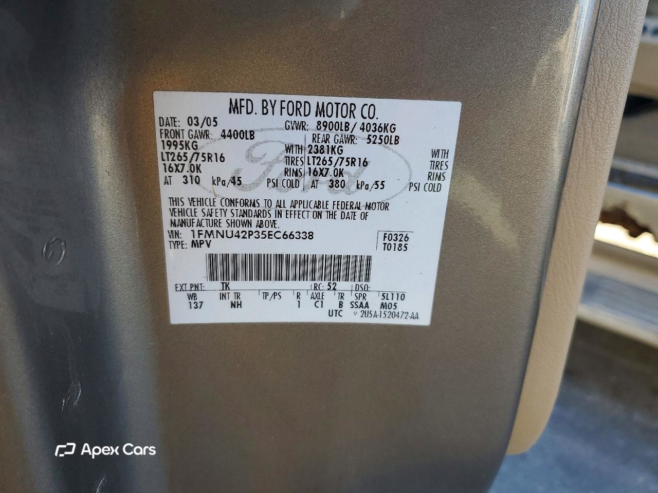 Ford Excursion 2005