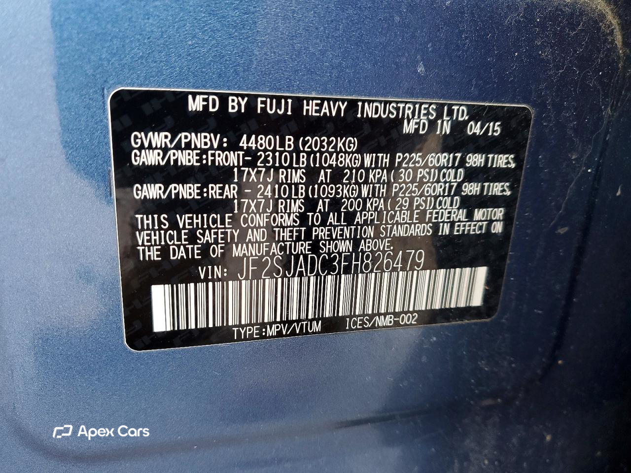 Subaru Forester 2015