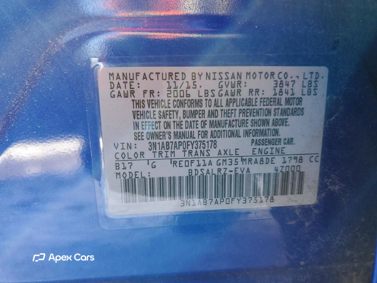 Nissan Sentra 2015