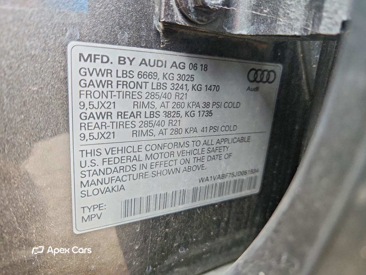 Audi Q7 2018