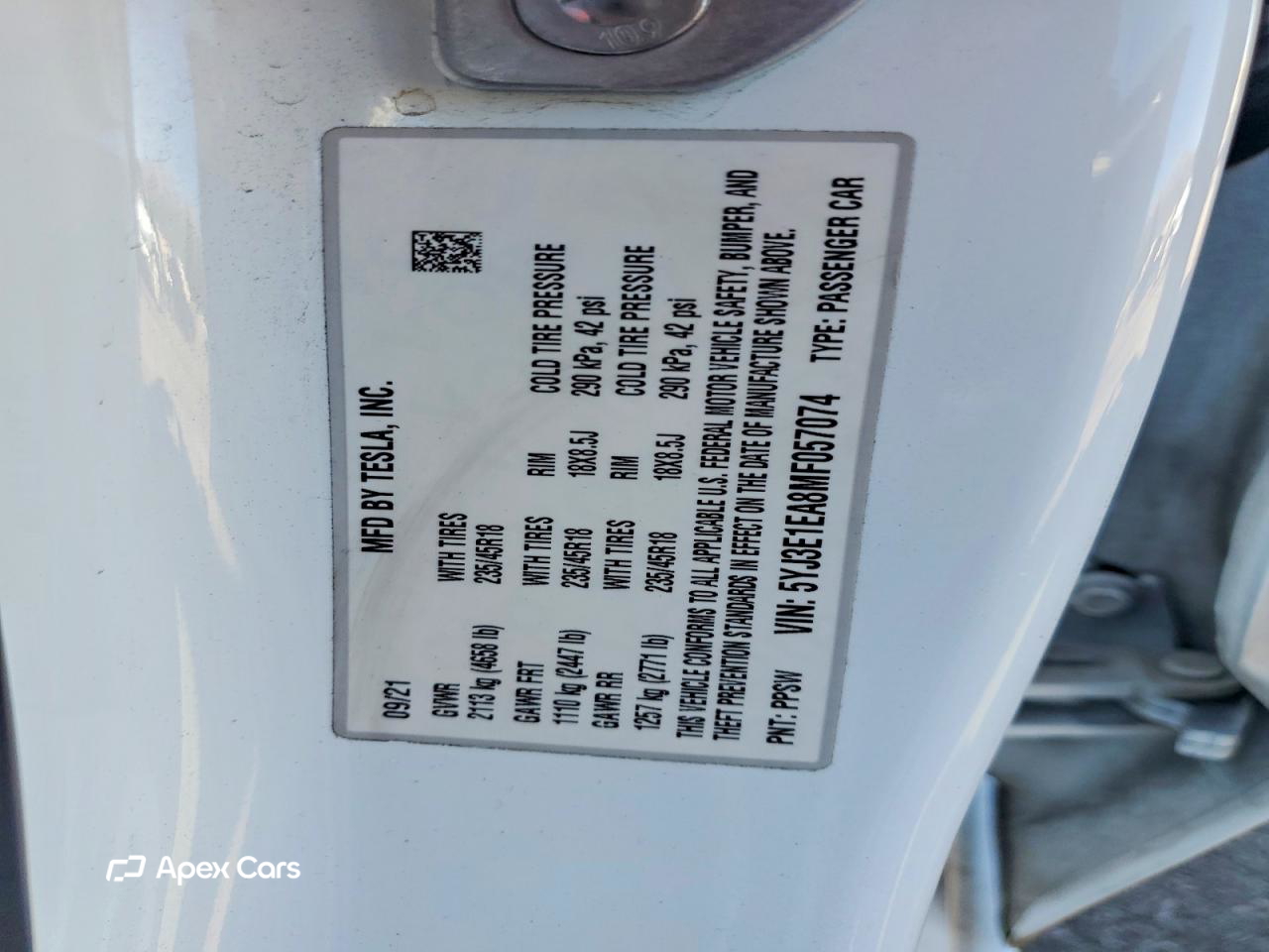 Tesla Model 3 2021