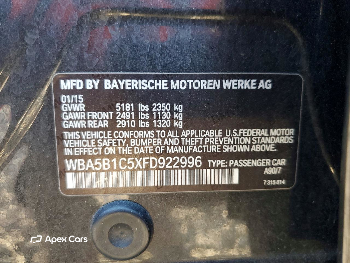 BMW Series 5 2015
