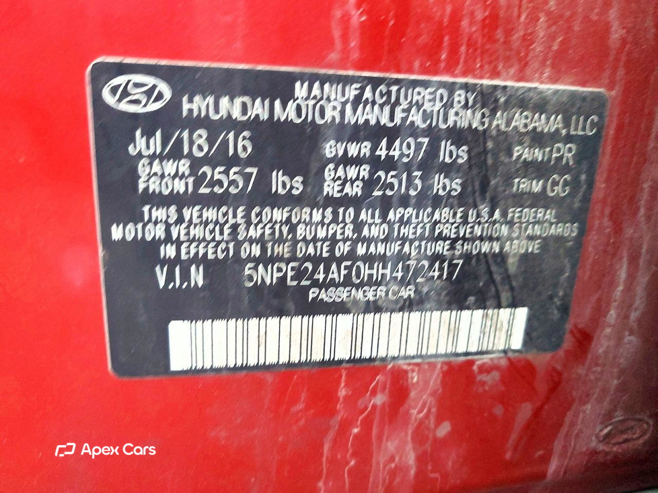 Hyundai Sonata 2017