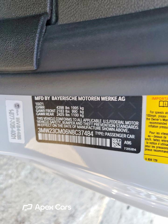 BMW Series 2 2022