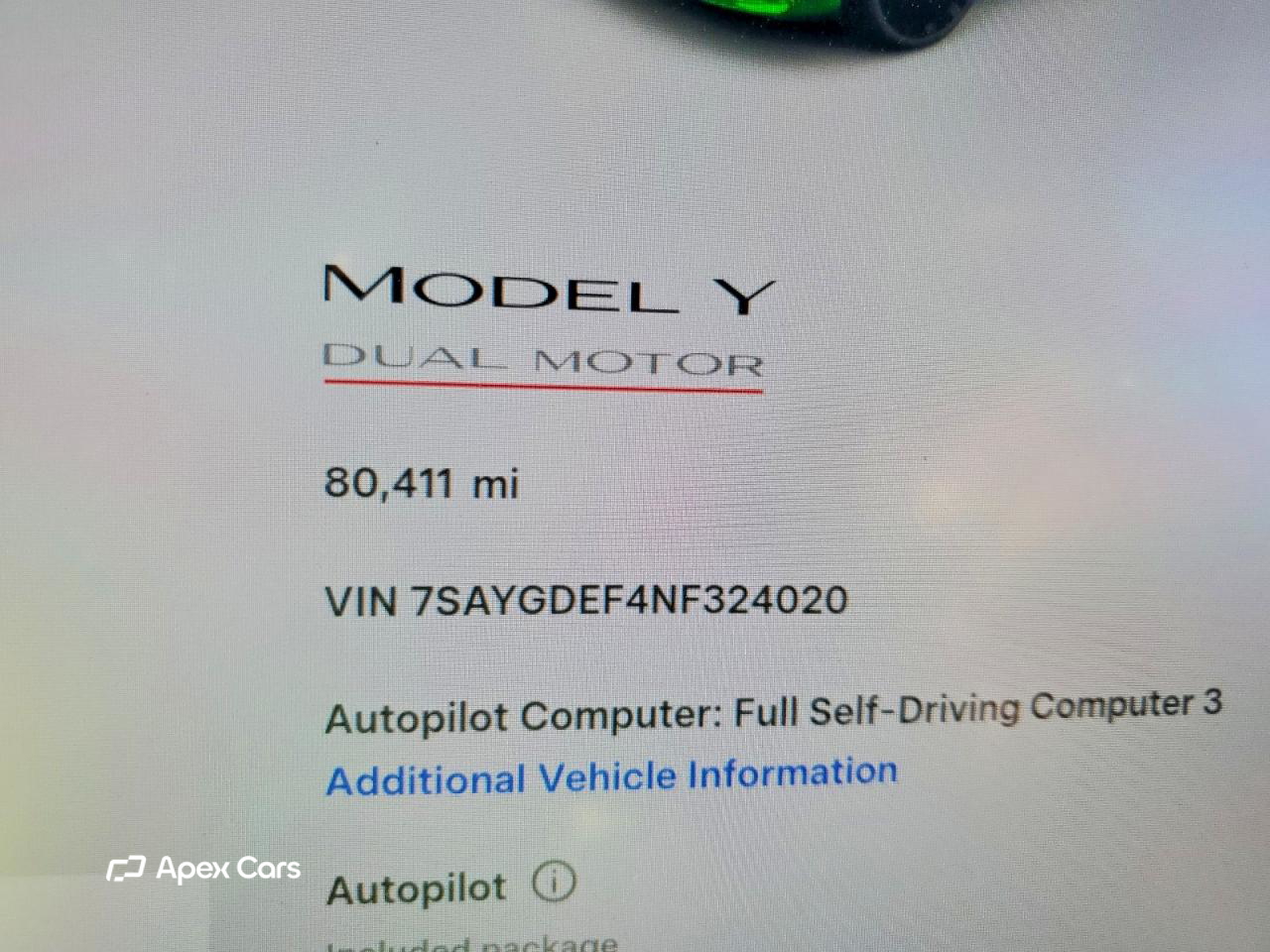 Tesla Model Y 2022