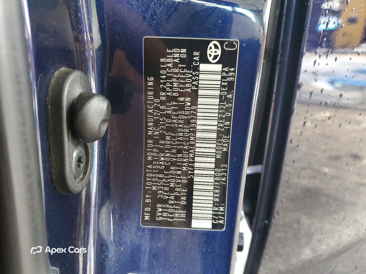 Toyota Corolla 2021