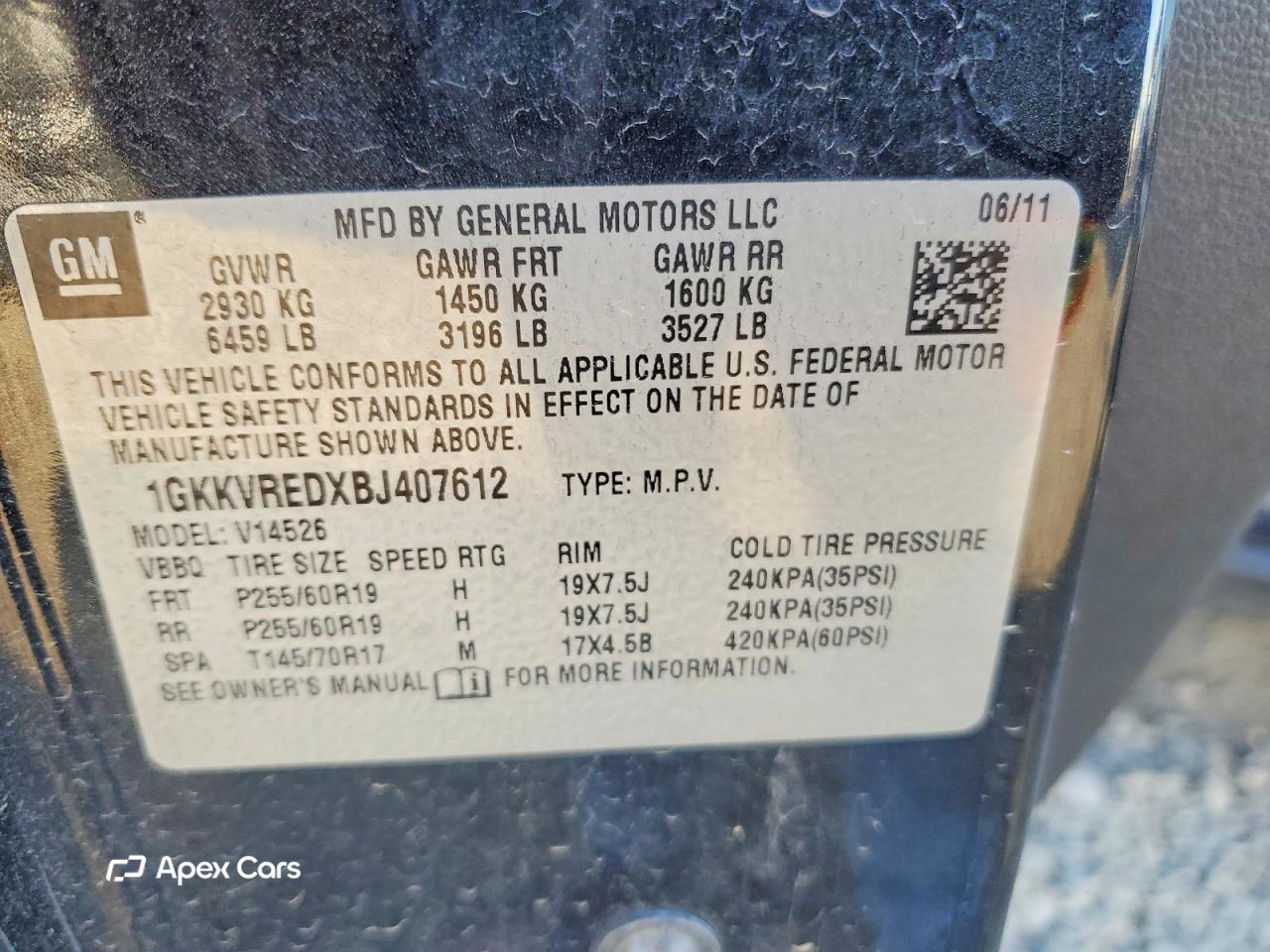 GMC Acadia 2011
