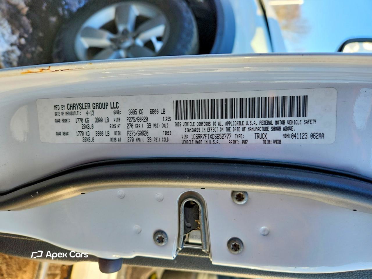 RAM 1500 2013