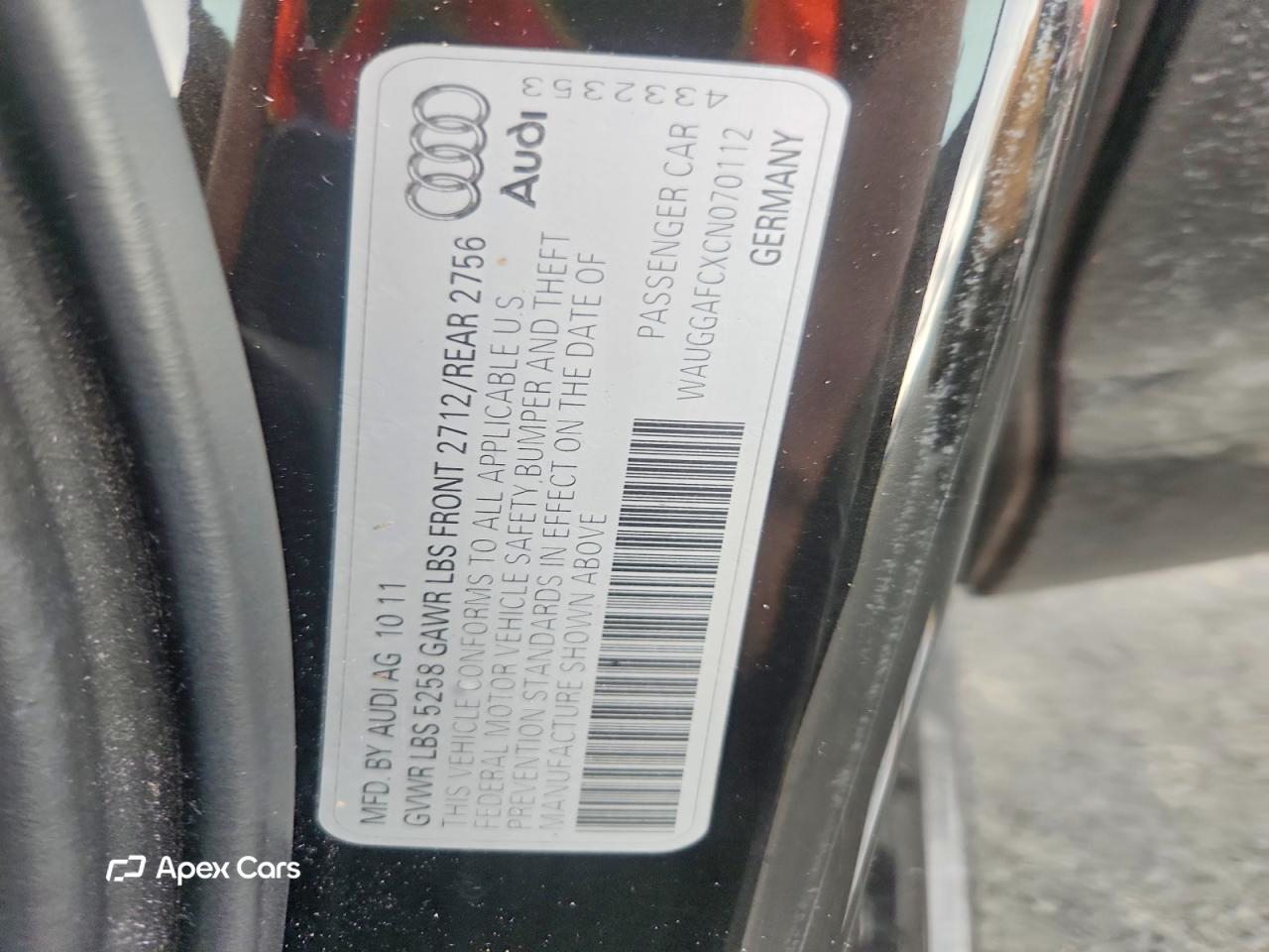 Audi A6 2012
