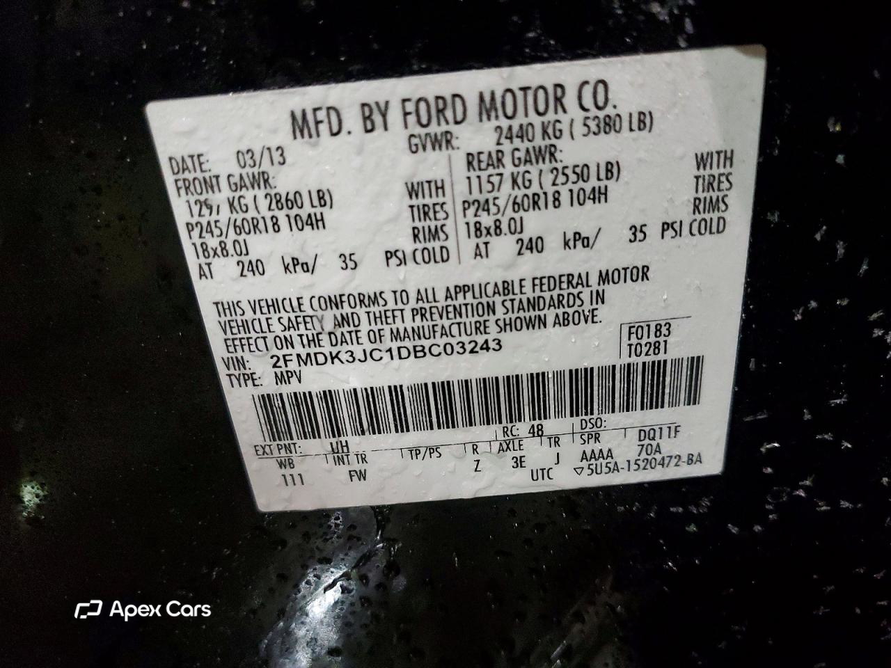 Ford Edge 2013