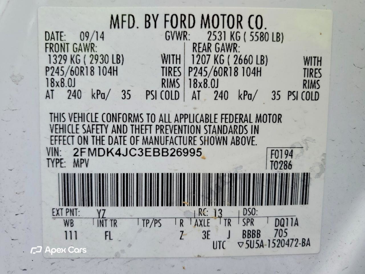 Ford Edge 2014