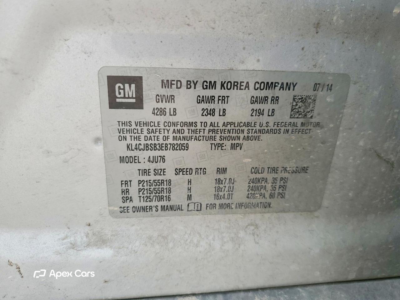 Buick Encore 2014